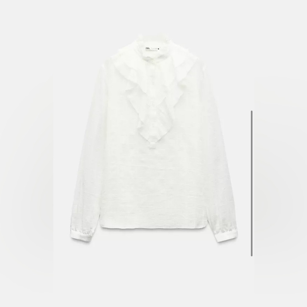 Zara blouse with ruffles 5235/241 - Picture 9 of 9